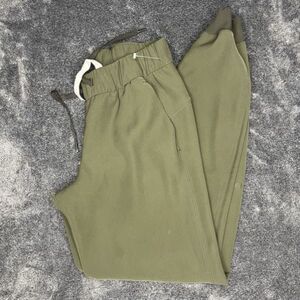 Lululemon On The Fly Olive Green Jogger Pants 2